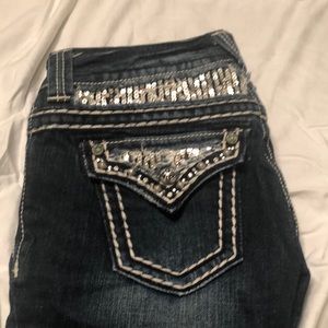 Dark Wash Miss Me Jeans